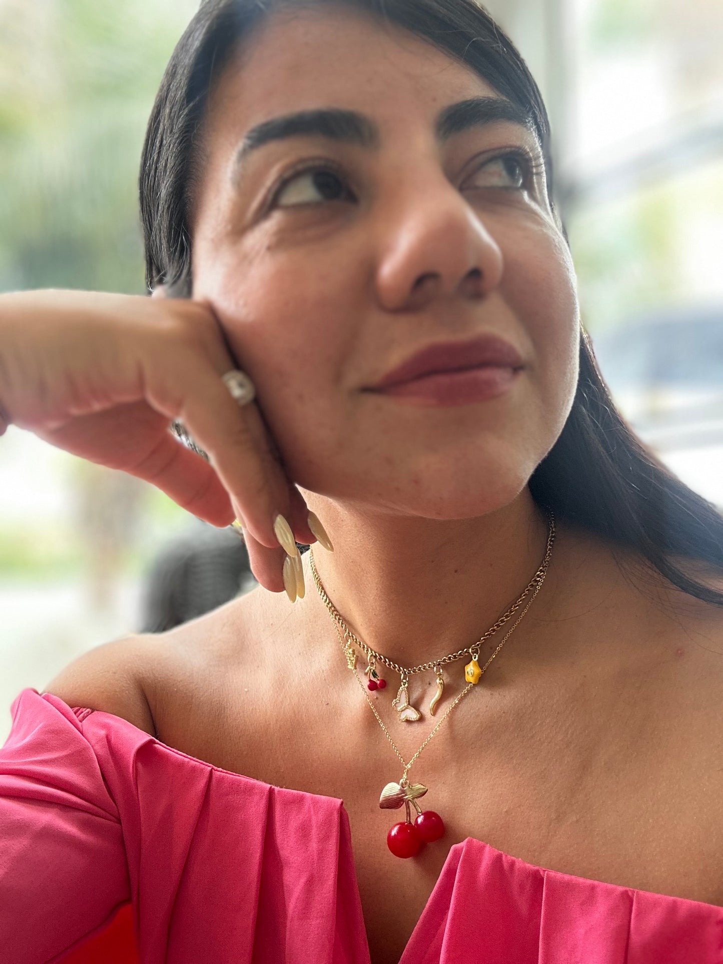 Cherry Necklace